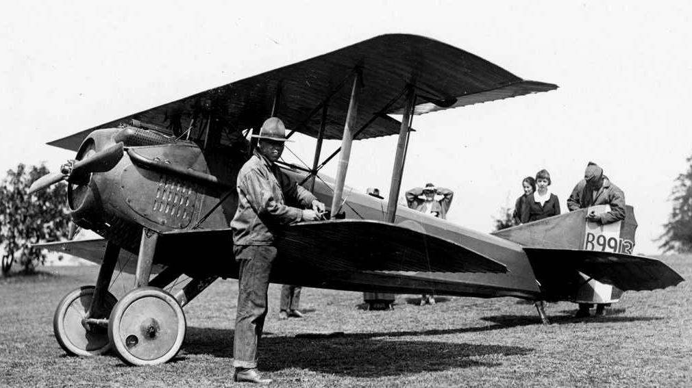Французский истребитель SPAD времен Первой мировой